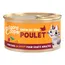 Voordeelpakket Edgard & Cooper Adult  stukjes in saus 12 x 85 g voor katten - kip