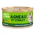 Edgard Cooper Agneau et Poulet, stukken in saus voor volwassen katten, 85g. Tekst op blik in het Frans: morceaux en sauce pour chats adultes.