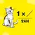 Feeding guide showing one stick per 24 hours