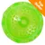 Balle verte en plastique avec surface à picots, étiquette orange en haut à droite avec texte « Top Seller » Balle verte en plastique avec surface à picots, étiquette orange en haut à droite avec texte « Top Seller »