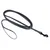 Longe Heim BioThane, gris pour chien - L 5 m, l 13 mm 