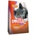 Smilla Adult Geflügel Poultry -kuivaruokapakkaus, harmaa kissa kannessa, paino 1 kg. Teksti: ausgwogene Ernährung, Finest Healthy Nutrition, erityisesti aikuisille kissoille.