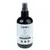 Frasco de spray kooa Scented Fur Spray, aroma frangipani, com extrato de aloé vera e camomila. Indicações visíveis: vegan, adequado para animais sensíveis, sem testes em animais.
