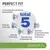 Perfect Fit Total 5: Unterstützt natürliche Abwehrkräfte, gesunde Harnwege, Verdauung, Haut & Fell sowie optimale Gewichtskontrolle. Geeignet für Senior 7+.