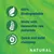 100% biodegradable, made with renewable raw materials, quick and solid clumping. Natural.