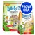 Due confezioni Lillebro: mangime per uccelli selvatici 4 kg e arachidi tritate 1 kg, testi in tedesco e inglese, etichetta rossa 'Ambrosia controlled', bollino blu con scritta 'PROVA ORA'.