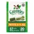 Greenies Dental Treats, PETITE 8–11 kg, 57 kcal pe snack, 20 snacks. Sigiliu VOHC vizibil pe ambalaj.