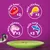 Icons with text: with beef x3, with chicken x3, with salmon x3, with tuna x3. Each icon shows a drawing of the meat or fish type. Green plate and part of a cat’s tail visible below.