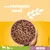 Bowl of pet food mixer with wholegrain cereal, shown as a serving suggestion. Text reads 'with wholegrain cereal'.