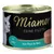 Lata de comida para gatos Miamor Feine Filets, texto visible: In Jelly, mit Thun & Reis. Imagen de un gato y filete en gelatina en la etiqueta.