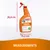 Spray bottle of set-in stain remover shown with measurements: height 26.6 cm, width 11.2 cm.