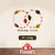 Two twisted rings, each approximately 13.5 cm in diameter, suitable for dogs over 10 kg. Brand: 8 in 1 Flavours.