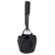 Black carrier bag with adjustable shoulder strap, padded design and outer pocket. Suitable for transport purposes.