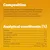 Composition: cereals, vegetable derivatives, sugars, minerals, meat and animal derivatives, seeds, oils, fats. Analytical constituents: protein 7.2%, fat 2.3%, moisture 16.7%.