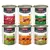 Six tins of animonda GranCarno Adult dog food, visible flavours: Multifleisch-Cocktail, Mit Pute, Mit Wild, Rind + Entenherzen, Mit Ente, Mit Pansen. 100% frische Zutaten on each label.