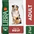 Sachet de croquettes pour chien adulte Libra Nutritional Balance, avec du bœuf, 3 kg, marque affinity. Texte visible : ADULT, avec du BŒUF, 3 kg.