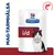 Hill's Prescription Diet i/d våtfoder för katt, texten 'MAG-TARMHÄLSA' synlig till vänster, fiskikon uppe till höger på förpackningen. Hill's Prescription Diet i/d våtfoder för katt, texten 'MAG-TARMHÄLSA' synlig till vänster, fiskikon uppe till höger på förpackningen.