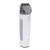 Electric pet hair clipper in white with grey handle, CE marking and model number visible on the back.