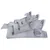 Grey towels in shark shape with Trixie logo, various sizes visible.