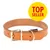 Heim Hundehalsband aus Leder mit Metallschnalle, Made in Germany. Gelbes Badge mit rotem Text 'Top Seller'. Heim Hundehalsband aus Leder mit Metallschnalle, Made in Germany. Gelbes Badge mit rotem Text 'Top Seller'.