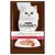 Purina Gourmet A la Carte cat food pouch with white cat, visible text: Rezepte des Küchenchefs, Recettes du Chef, mit Forelle an feiner Gemüseauswahl, à la truite et sa julienne de légumes.