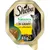 Sheba Nature's Collection in Gravy with chicken, 85g. Image shows food pieces in gravy and product weight.