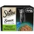 Sheba Sauce Collection Mixed Selection, 8 x 85g packs, certified sustainable seafood MSC, image of food in sauce on plate.