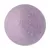 Ronde, lichtpaarse bal van viltmateriaal zonder zichtbaar merk of tekst.