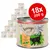 Lot de 18 boîtes Feringa Classic Meat pour chat adulte, canard et veau avec brocoli et pissenlit, 200 g chacune. Texte visible : 18x 200 g, Duck & Veal with broccoli & dandelion, ADULT. Lot de 18 boîtes Feringa Classic Meat pour chat adulte, canard et veau avec brocoli et pissenlit, 200 g chacune. Texte visible : 18x 200 g, Duck & Veal with broccoli & dandelion, ADULT.
