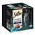 Emballage Sheba Perfect Portions terrine de luxe pour chat au saumon, 3 x 75 g, label MSC, texte en allemand et français visible sur la boîte.
