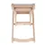 Light natural wood frame, suitable for elevated feeding stations or other pet accessories.