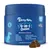 Zesty Paws Senior Advanced 9-in-1 Chews, burk med 90 mjuka tuggisar för hund. Multifunktionell, vikt 300 g. Text: Rich in Turkey, Certified B Corporation, synliga hjärtformade tuggisar.