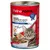 Feline Porta 21, filetti interi di tonno con manzo. Etichetta Besteller, senza zuccheri aggiunti, proposta di servizio con immagine di gatto e ciotola.