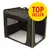 Transportbox aus Stoff mit Netzfenstern und Tragegriff, gelber Kreis mit rotem Text 'Top Seller'.