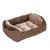 Nomad Tales Blush Hundebett Boot 2-in-1 - Grösse S: L 70 x B 48 x H 23 cm