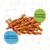 Chicken breast treats with text stating 100% natural chicken breast and no artificial flavouring.