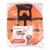 Flamingo Marinus Coat Life Jacket, σωσίβιο για σκύλους. Μέγεθος L, κατάλληλο για 25-55 κιλά. Εικόνα σκύλου με γιλέκο και Golden Retriever. Χρώμα: πορτοκαλί.