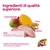 Componenti di alta qualità: frutta tropicale, farro, avena, pollo senza antibiotici né ormoni, proveniente dall'Italia. Proteine e cereali antichi per pasti equilibrati. Componenti di alta qualità: frutta tropicale, farro, avena, pollo senza antibiotici né ormoni, proveniente dall'Italia. Proteine e cereali antichi per pasti equilibrati.