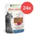almo nature Jelly HFC Thunfisch mit Seezunge, 24x Portionsbeutel für erwachsene Katzen. Zutaten ursprünglich für menschlichen Verzehr geeignet.