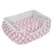 zooplus Basics Kuschelbett Fluffy - rosa