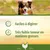 Faciles à digérer. Très faible teneur en matières grasses. Texte en français belge avec icônes et image d’un chien au-dessus, poulet stylisé en bas.
