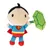 Warner Bros™ DC Superman plyslegetøj til hunde - L 22 x B 13 cm