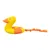Trixie Aqua Toy Eend aan Touw