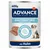 Advance Veterinary Diets Gastroenteric Medium Maxi >10kg, 400g konzerva s kuřetem. Podporuje zdraví střev. Zobrazení kousků krmiva a psa.