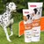 beaphar Multi Vitamin Paste per cani, testo visibile: DUO-GENUSS HAUT & FELL, Energie, Herzfunktion, Ohne Zucker-Zusatz. Due tubi con immagine di cane su sfondo prato.
