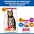 Hill's Science Plan Adult 1-6 ração seca com frango e ração húmida com vaca, ícones para frango, vaca, peixe e peru visíveis.