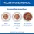 Three ways to serve cat food: serve on its own, mix half and half with dry food, or use as a topping. Note: The actual food may differ. Three ways to serve cat food: serve on its own, mix half and half with dry food, or use as a topping. Note: The actual food may differ.