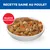 Barquette avec ragoût de poulet, pois, carottes et riz. Texte : Recette saine au poulet, mijoté savoureux. Barquette avec ragoût de poulet, pois, carottes et riz. Texte : Recette saine au poulet, mijoté savoureux.