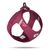 Curli Vest Geschirr Clasp Air-Mesh, rubin - Größe XL: Brustumfang 55,5 - 62,7 cm