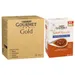 48x45 g gratis! 96 x 85 g Gourmet Gold + gratis 48x45 g Gourmet Soup Royal hrană umedă pisici - Gold 96 x 85 g Ragout 1: vită, pui, ton, somon + Soup Royale Selecție de pește 48 x 45 g